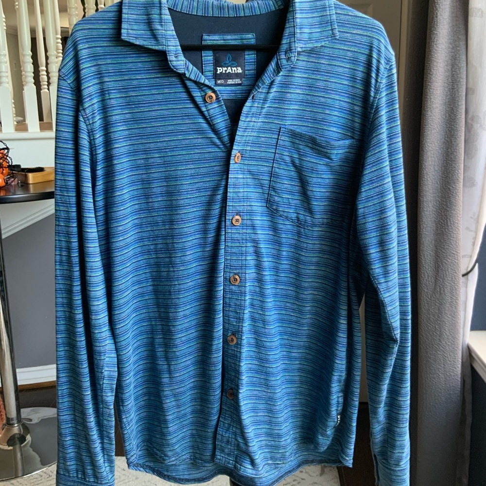 Prana long sleeved button down